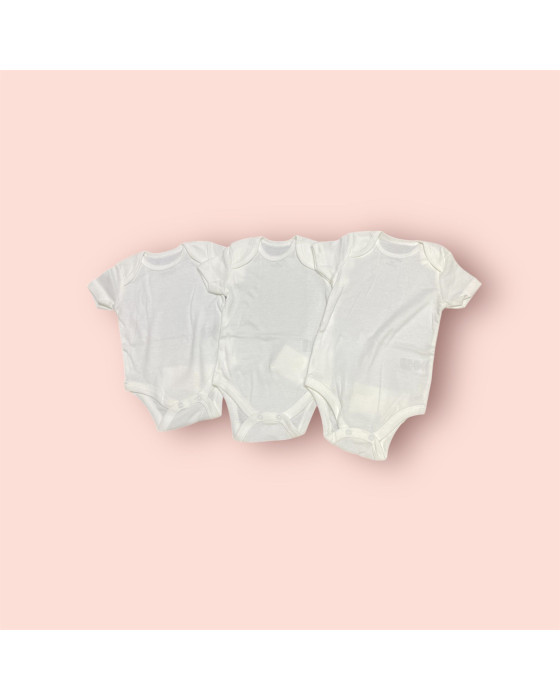 3'LÜ Kısa Kollu Body -zıbın