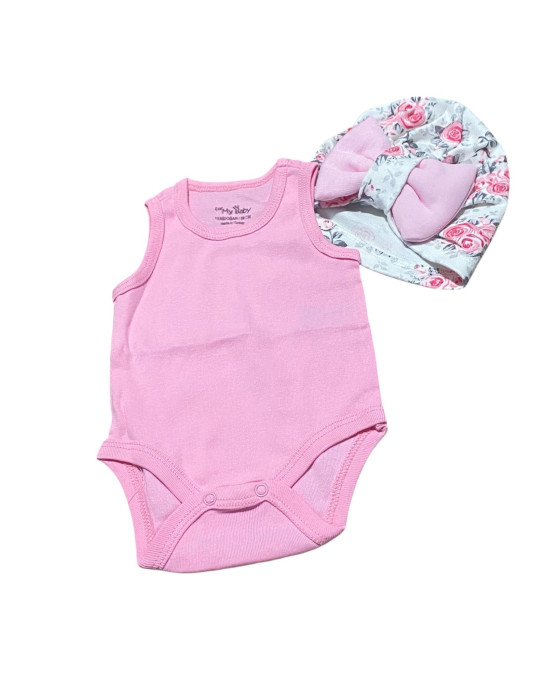 BODY VE KIZ BEBEK BONE HEDİYE SETİ